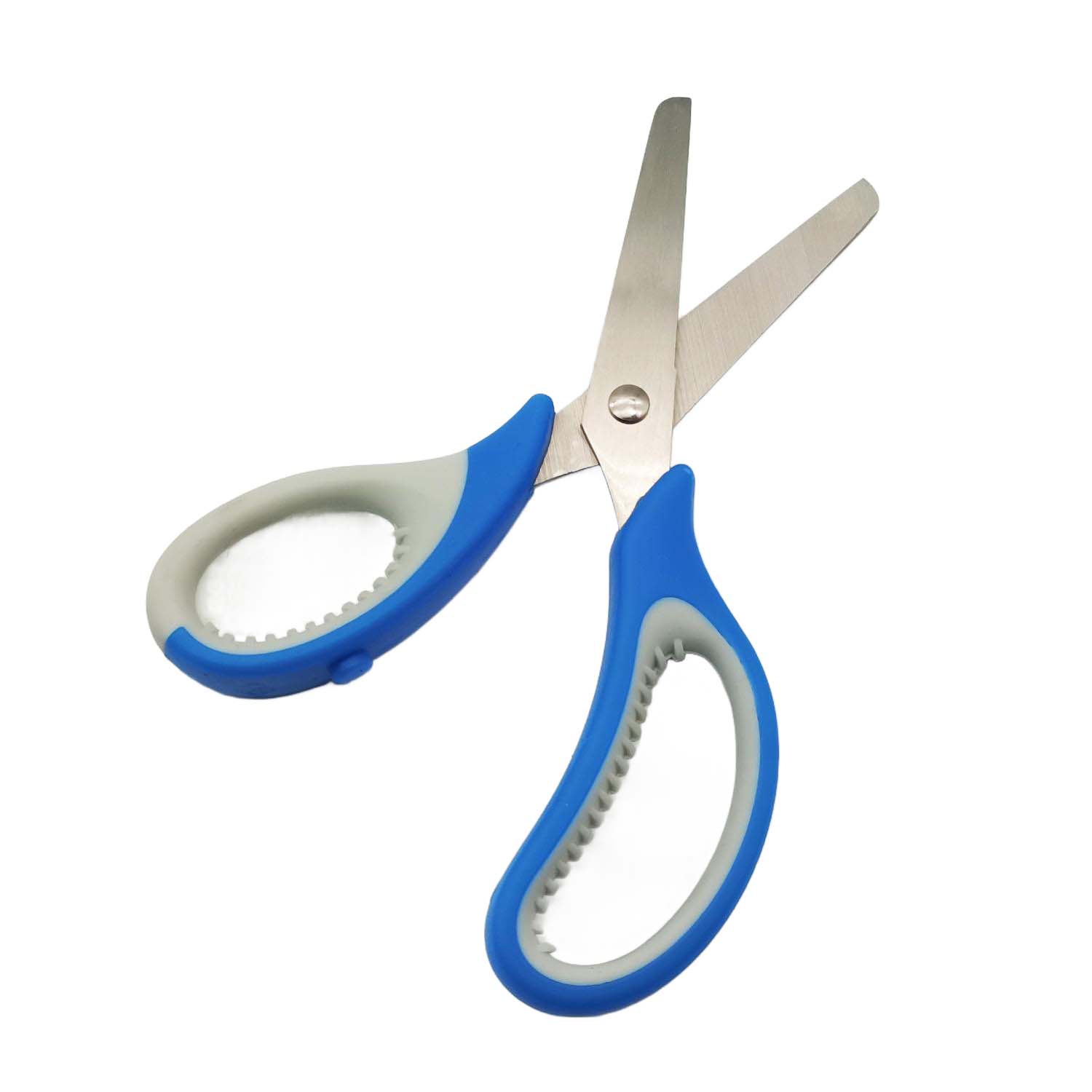 High Quality Stationery Multipurpose Household Customized Stainless Steel Scissor Mini Rubber Grip School Scissors for Kids